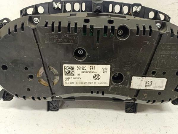 COMPTEUR VW GOLF 7 2012-2017 - Vue 2